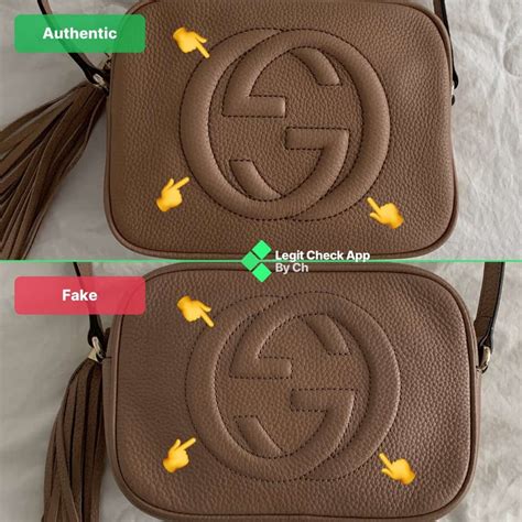 fake gucci vs real gucci bag|gucci soho bag authentication.